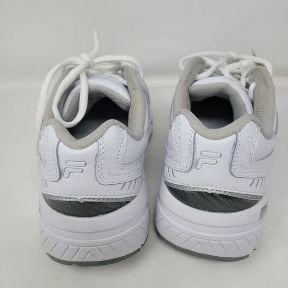 Fila Womens 6.5 Memory Workshift Slip Resistant Work Shoe White Restaurant Work - Picture 6 of 9